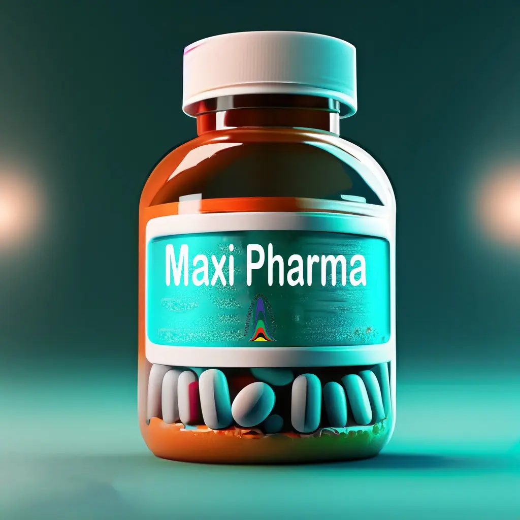 MaxiPhamra branded bottle of pills